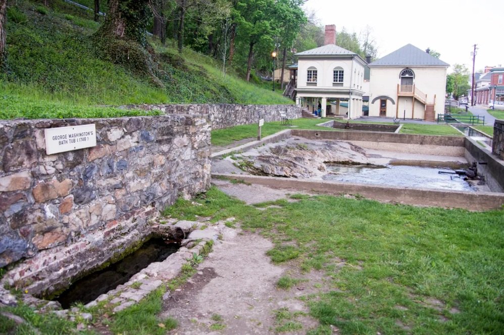Mineral springs in downtown Berkeley Springs